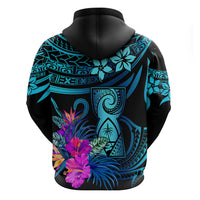 Polynesian Guam Hoodie With Latte Stone Happy Liberation Day - Wonder Print Shop