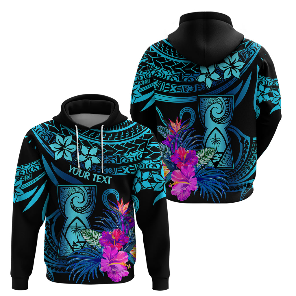 Custom Polynesian Guam Hoodie With Latte Stone Happy Liberation Day - Wonder Print Shop