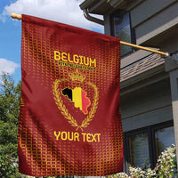 Custom Belgium Football Garden Flag Royal Belgian 1895 with Map Style - Wonder Print Shop