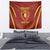 Custom Belgium Football Tapestry Royal Belgian 1895 with Map Style - Wonder Print Shop