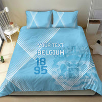 Custom Belgium 1895 Football Bedding Set De Rode Duivels Come Together LT9 - Wonder Print Shop
