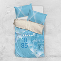 Custom Belgium 1895 Football Bedding Set De Rode Duivels Come Together LT9 - Wonder Print Shop