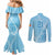 Custom Belgium 1895 Football Couples Matching Mermaid Dress and Long Sleeve Button Shirt De Rode Duivels Come Together