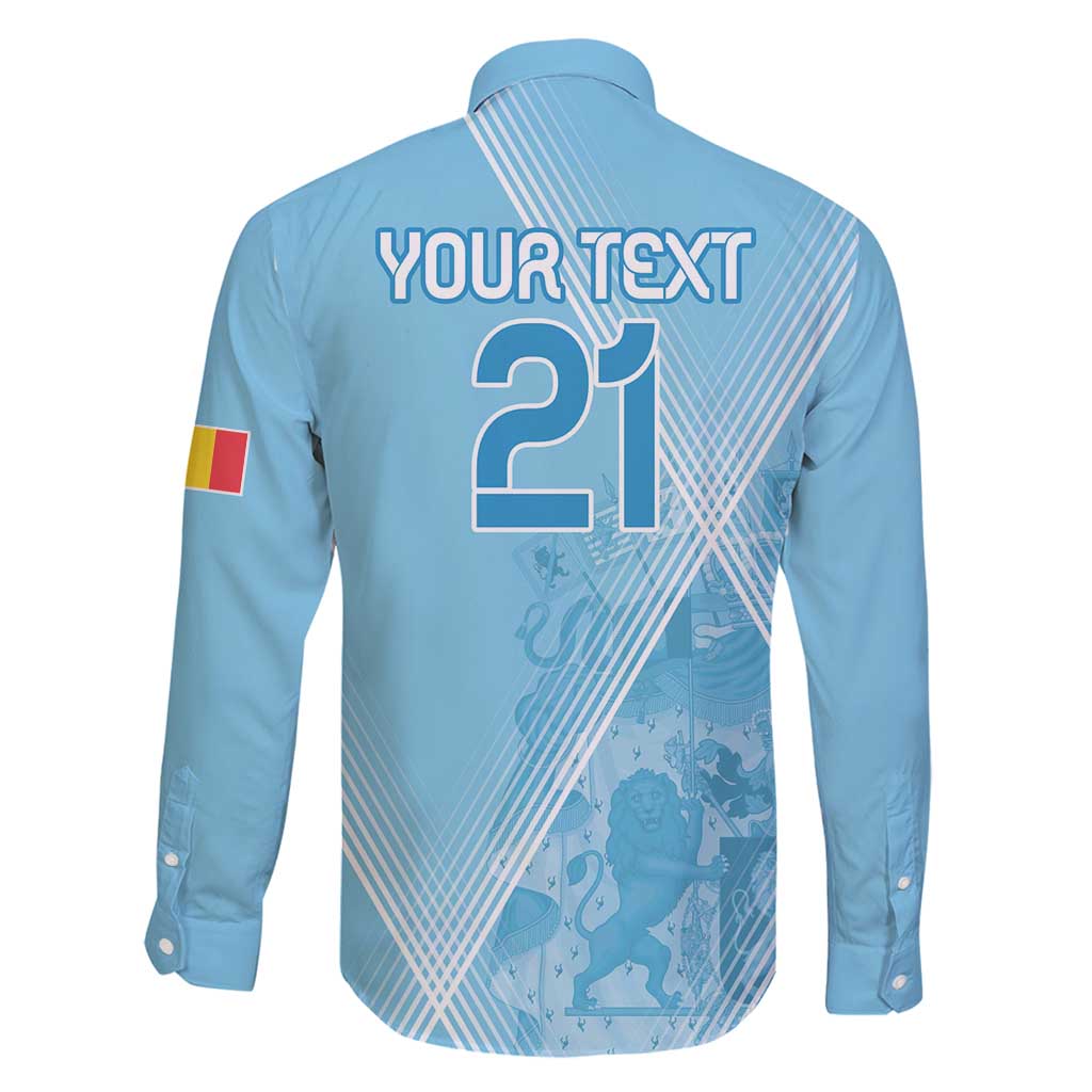 Custom Belgium 1895 Football Family Matching Long Sleeve Bodycon Dress and Hawaiian Shirt De Rode Duivels Come Together LT9 - Wonder Print Shop