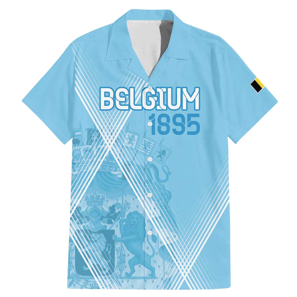 Custom Belgium 1895 Football Family Matching Mermaid Dress and Hawaiian Shirt De Rode Duivels Come Together LT9 - Wonder Print Shop