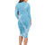 Custom Belgium 1895 Football Long Sleeve Bodycon Dress De Rode Duivels Come Together - Wonder Print Shop