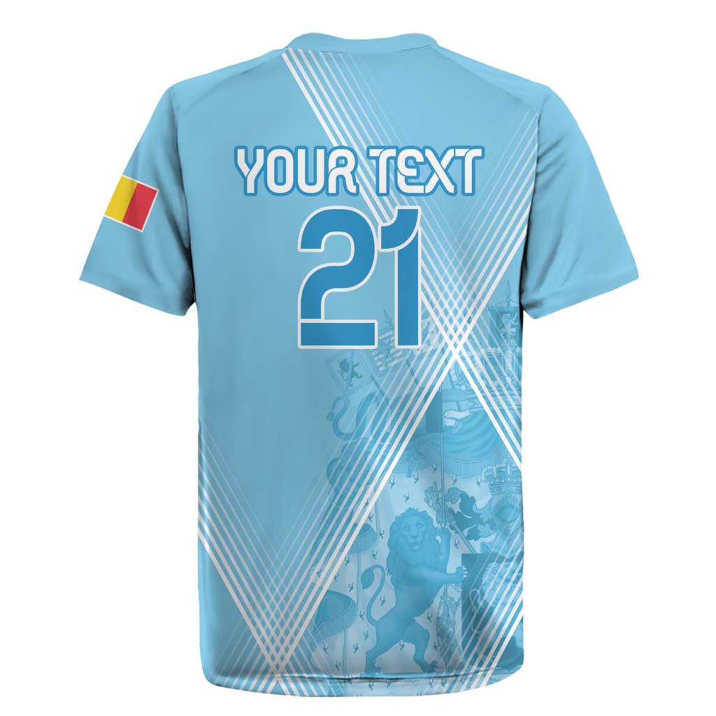 Custom Belgium 1895 Football Rugby Jersey De Rode Duivels Come Together - Wonder Print Shop