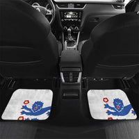 Custom England Football Car Mats Simple Triple Lions LT9 - Wonder Print Shop