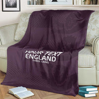 Custom England Football Blanket Come On Champions