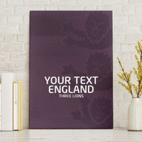 Custom England Football Canvas Wall Art Come On Champions LT9 - Wonder Print Shop