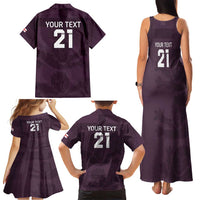 Custom England Football Family Matching Tank Maxi Dress and Hawaiian Shirt Come On Champions - Wonder Print Shop