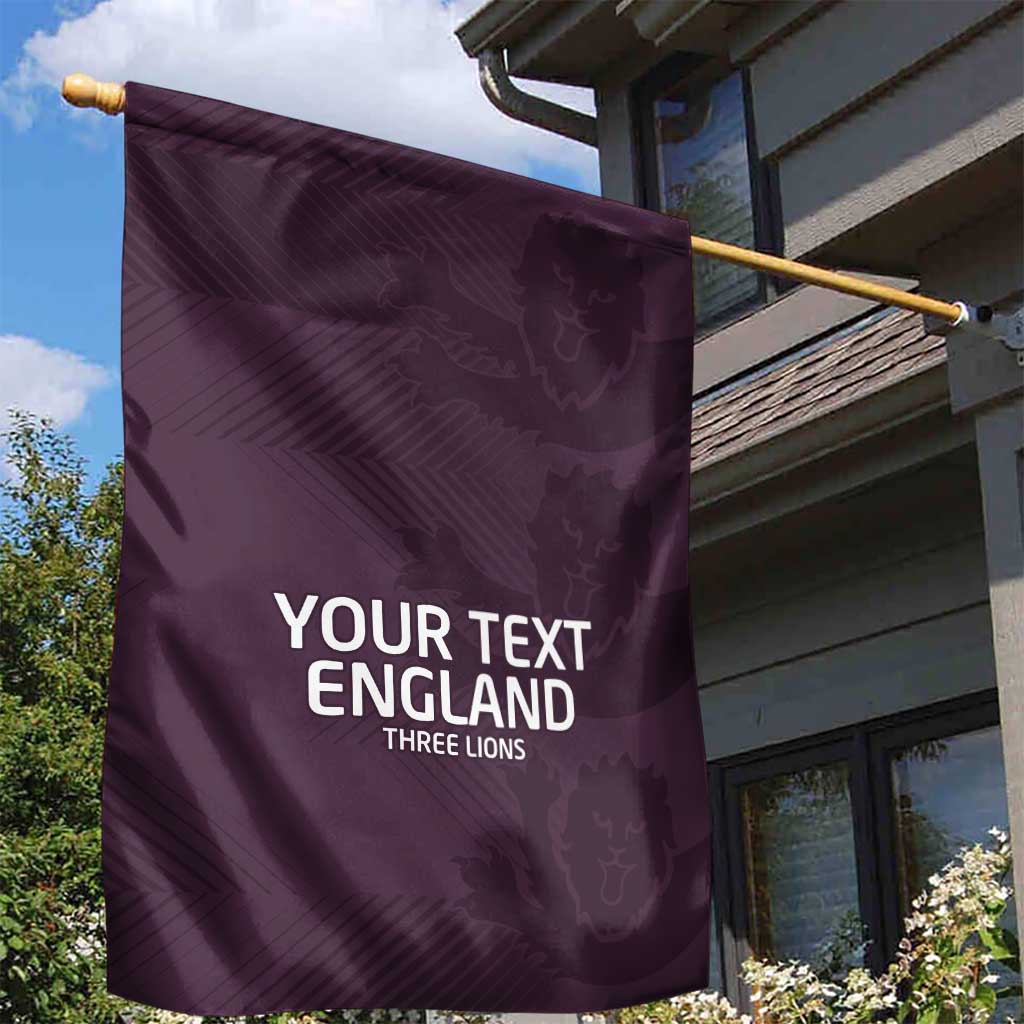 Custom England Football Garden Flag Come On Champions - Wonder Print Shop