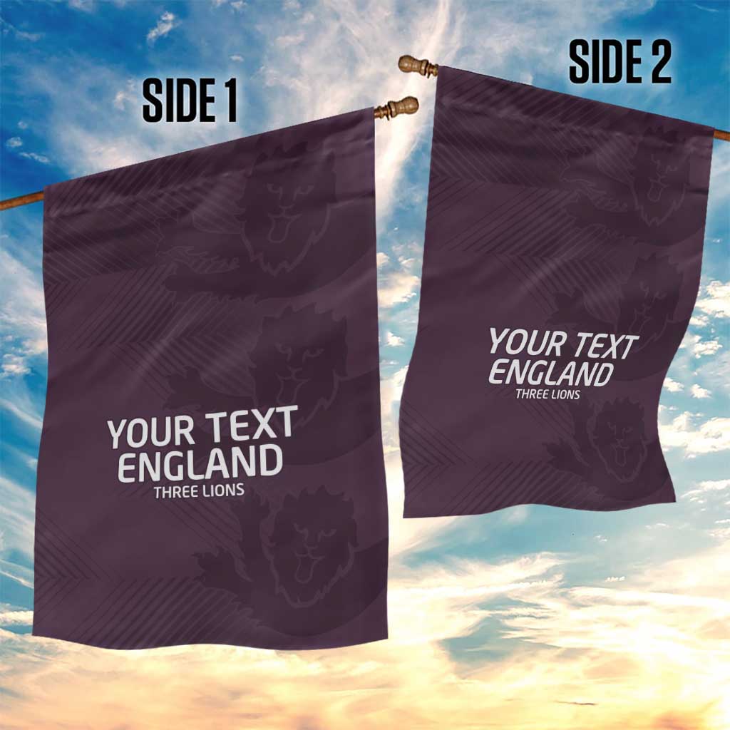 Custom England Football Garden Flag Come On Champions - Wonder Print Shop