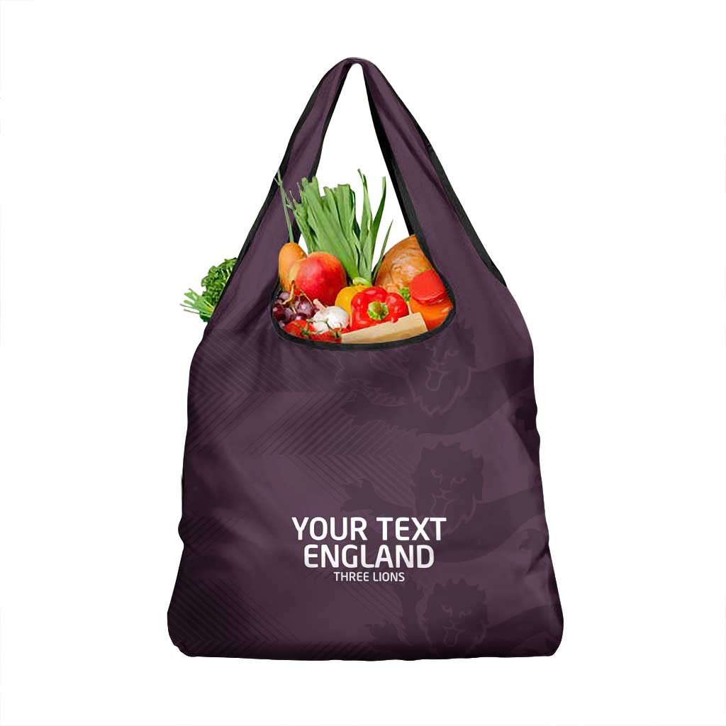 Custom England Football Grocery Bag Come On Champions
