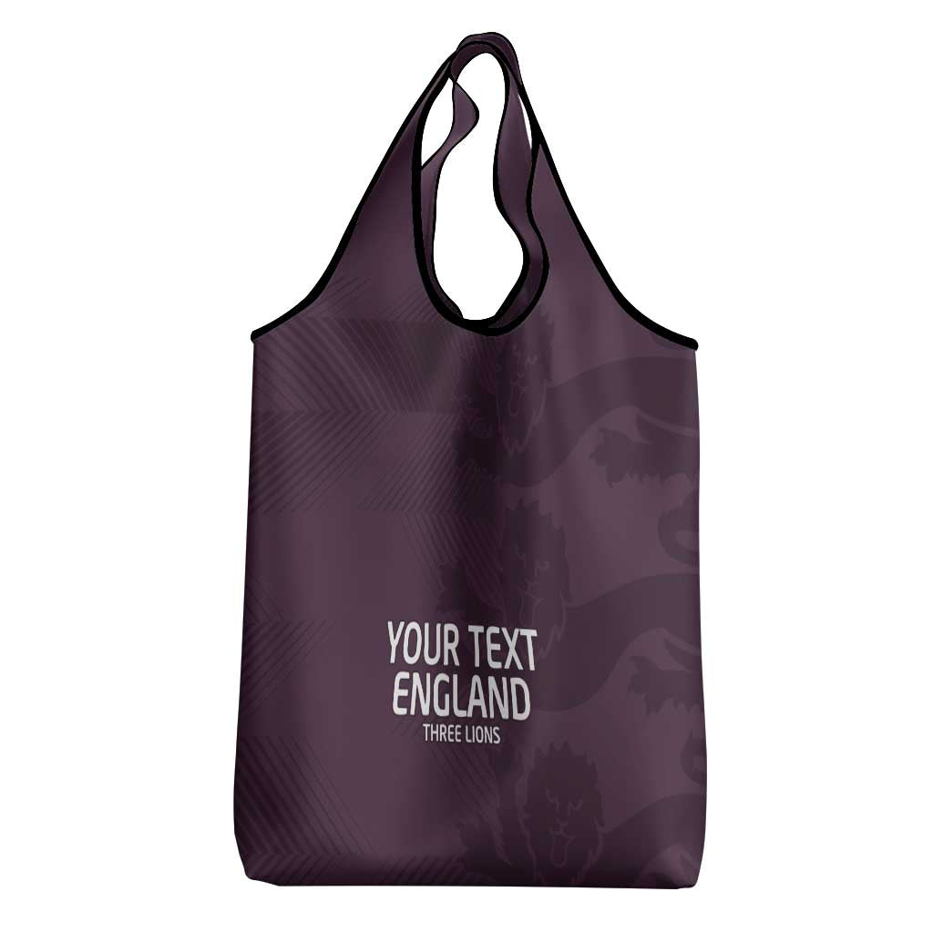Custom England Football Grocery Bag Come On Champions
