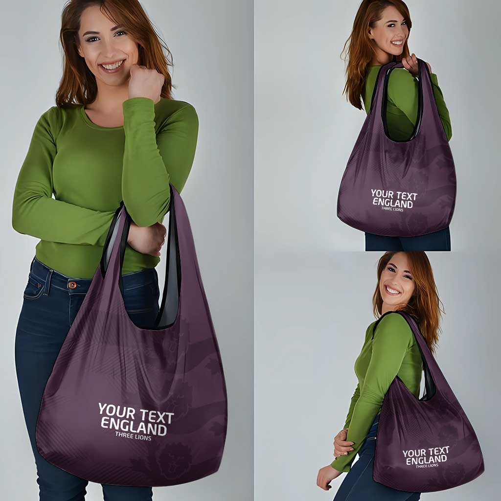 Custom England Football Grocery Bag Come On Champions