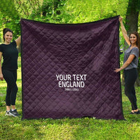 Custom England Football Quilt Come On Champions - Wonder Print Shop