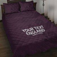 Custom England Football Quilt Bed Set Come On Champions - Wonder Print Shop