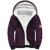 Custom England Football Sherpa Hoodie Come On Champions - Wonder Print Shop