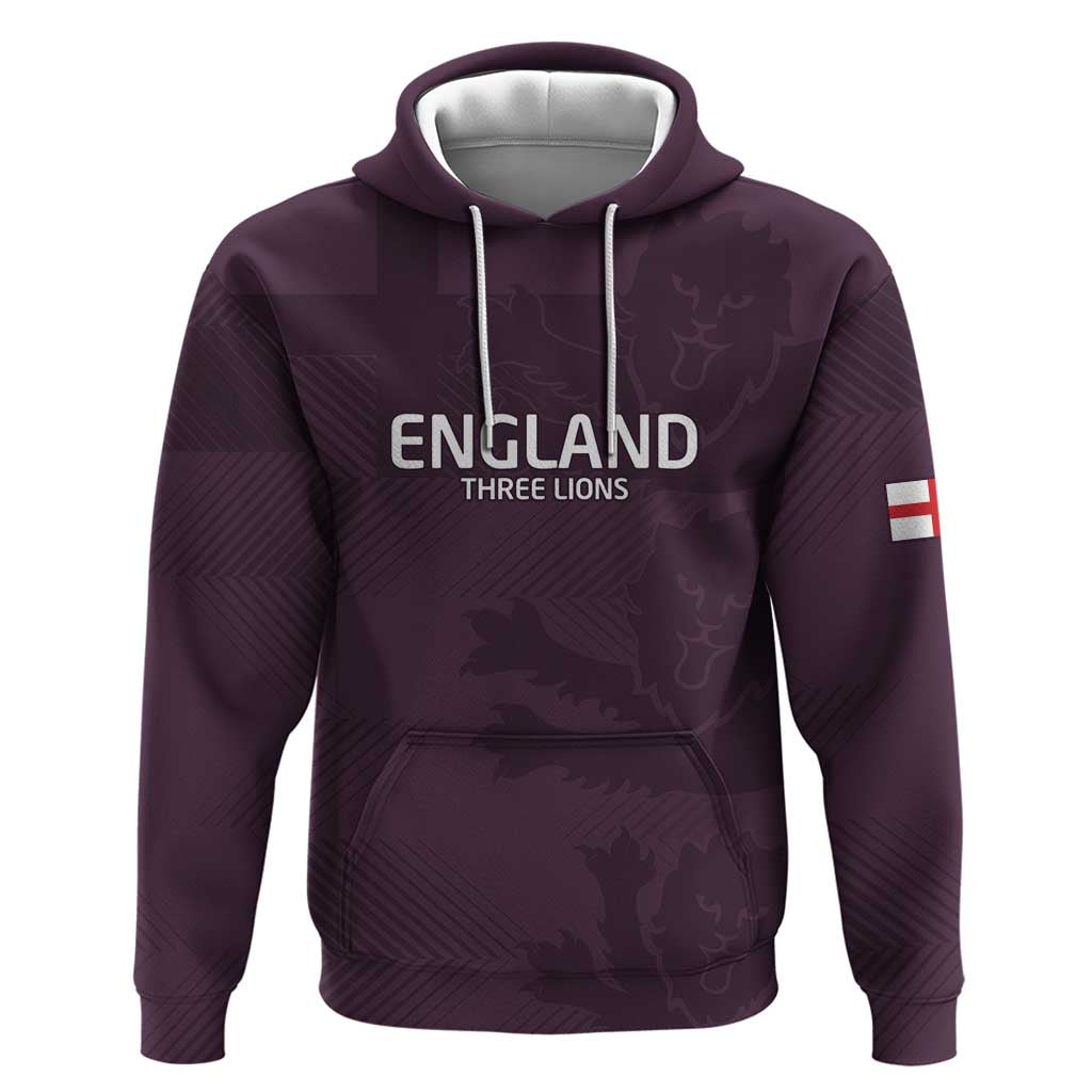 Custom England Football Zip Hoodie Come On Champions - Wonder Print Shop