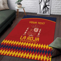 Custom Spain Football Area Rug Come on La Roja LT9 - Wonder Print Shop