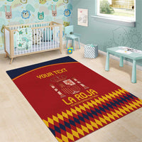 Custom Spain Football Area Rug Come on La Roja LT9 - Wonder Print Shop