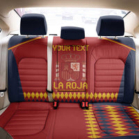 Custom Spain Football Back Car Seat Cover Come on La Roja LT9 - Wonder Print Shop