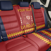 Custom Spain Football Back Car Seat Cover Come on La Roja LT9 - Wonder Print Shop