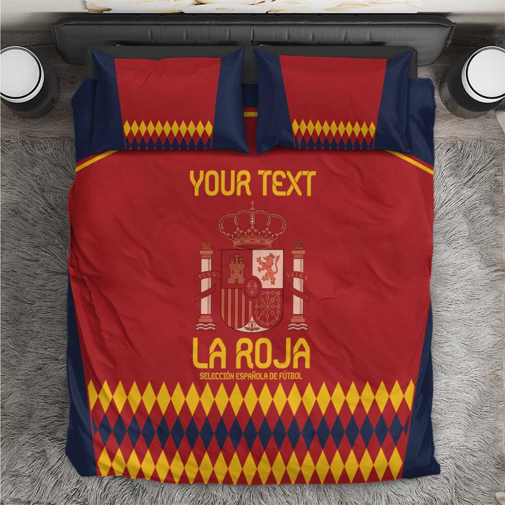 Custom Spain Football Bedding Set Come on La Roja LT9 - Wonder Print Shop