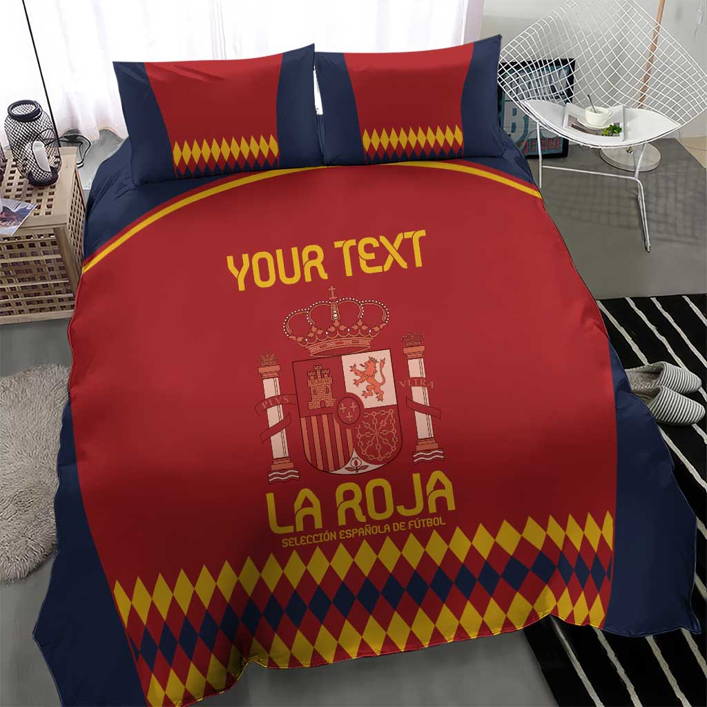 Custom Spain Football Bedding Set Come on La Roja LT9 - Wonder Print Shop