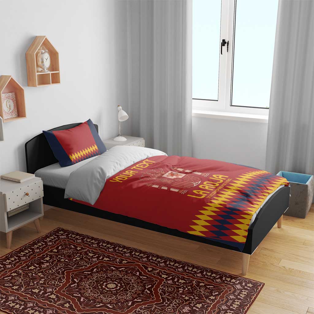 Custom Spain Football Bedding Set Come on La Roja LT9 - Wonder Print Shop
