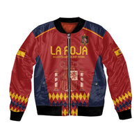 Custom Spain Football Bomber Jacket Come on La Roja LT9 - Wonder Print Shop