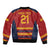 Custom Spain Football Bomber Jacket Come on La Roja LT9 - Wonder Print Shop