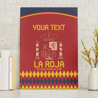 Custom Spain Football Canvas Wall Art Come on La Roja LT9 - Wonder Print Shop