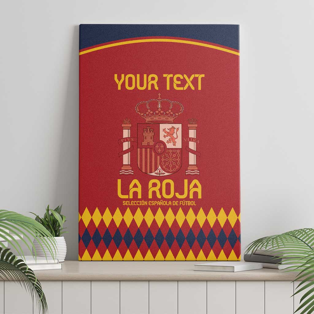 Custom Spain Football Canvas Wall Art Come on La Roja LT9 - Wonder Print Shop