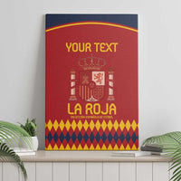 Custom Spain Football Canvas Wall Art Come on La Roja LT9 - Wonder Print Shop