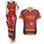 Custom Spain Football Couples Matching Tank Maxi Dress and Hawaiian Shirt Come on La Roja LT9 - Wonder Print Shop