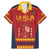 Custom Spain Football Family Matching Mermaid Dress and Hawaiian Shirt Come on La Roja LT9 - Wonder Print Shop