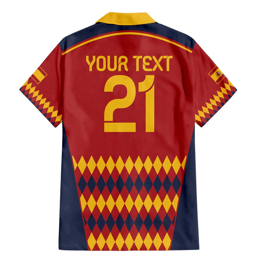 Custom Spain Football Family Matching Mermaid Dress and Hawaiian Shirt Come on La Roja LT9 - Wonder Print Shop