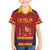 Custom Spain Football Family Matching Off Shoulder Short Dress and Hawaiian Shirt Come on La Roja LT9 - Wonder Print Shop