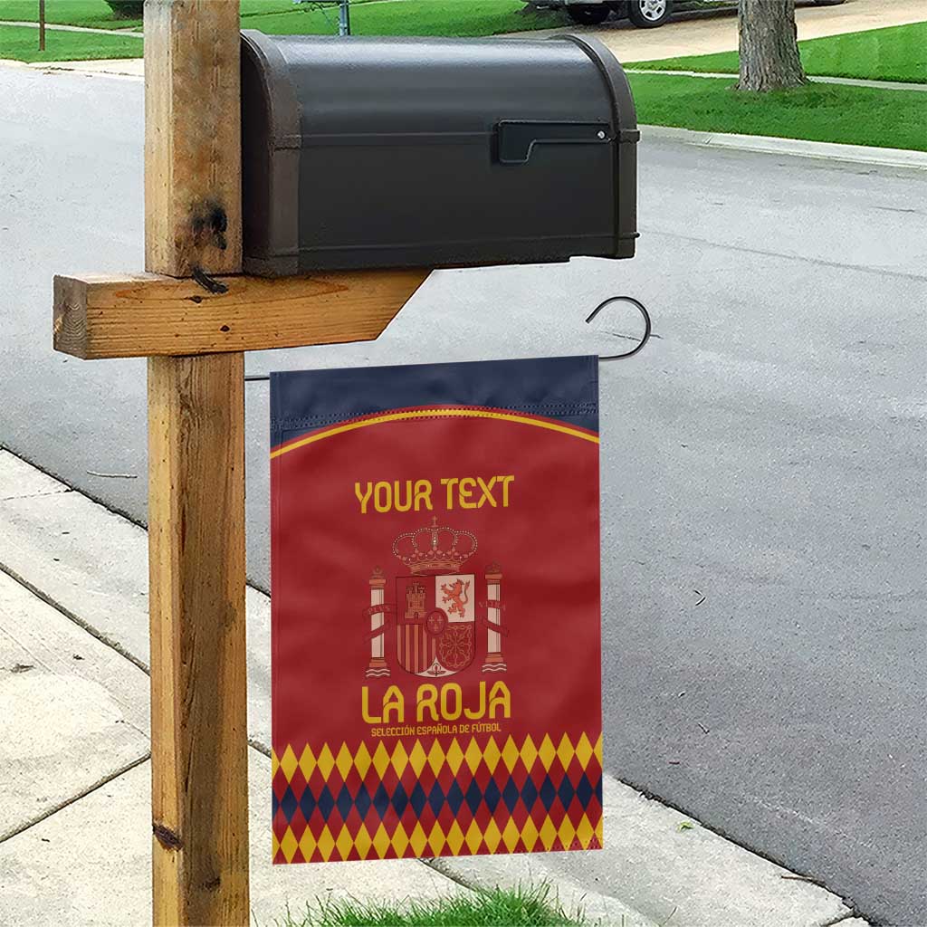 Custom Spain Football Garden Flag Come on La Roja - Wonder Print Shop