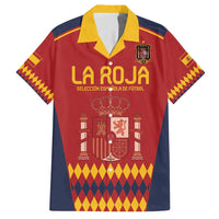 Custom Spain Football Hawaiian Shirt Come on La Roja - Wonder Print Shop
