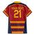 Custom Spain Football Hawaiian Shirt Come on La Roja - Wonder Print Shop