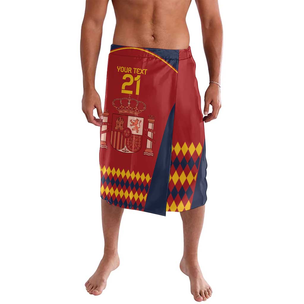 Custom Spain Football Lavalava Come on La Roja - Wonder Print Shop