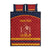 Custom Spain Football Quilt Bed Set Come on La Roja - Wonder Print Shop