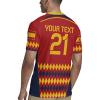 Custom Spain Football Rugby Jersey Come on La Roja - Wonder Print Shop