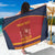 Custom Spain Football Sarong Come on La Roja - Wonder Print Shop