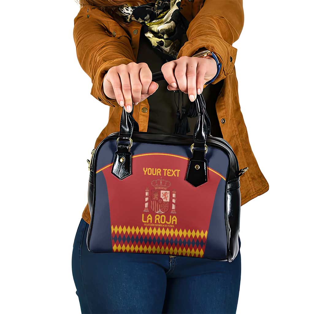 Custom Spain Football Shoulder Handbag Come on La Roja