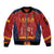 Custom Spain Football Sleeve Zip Bomber Jacket Come on La Roja - Wonder Print Shop