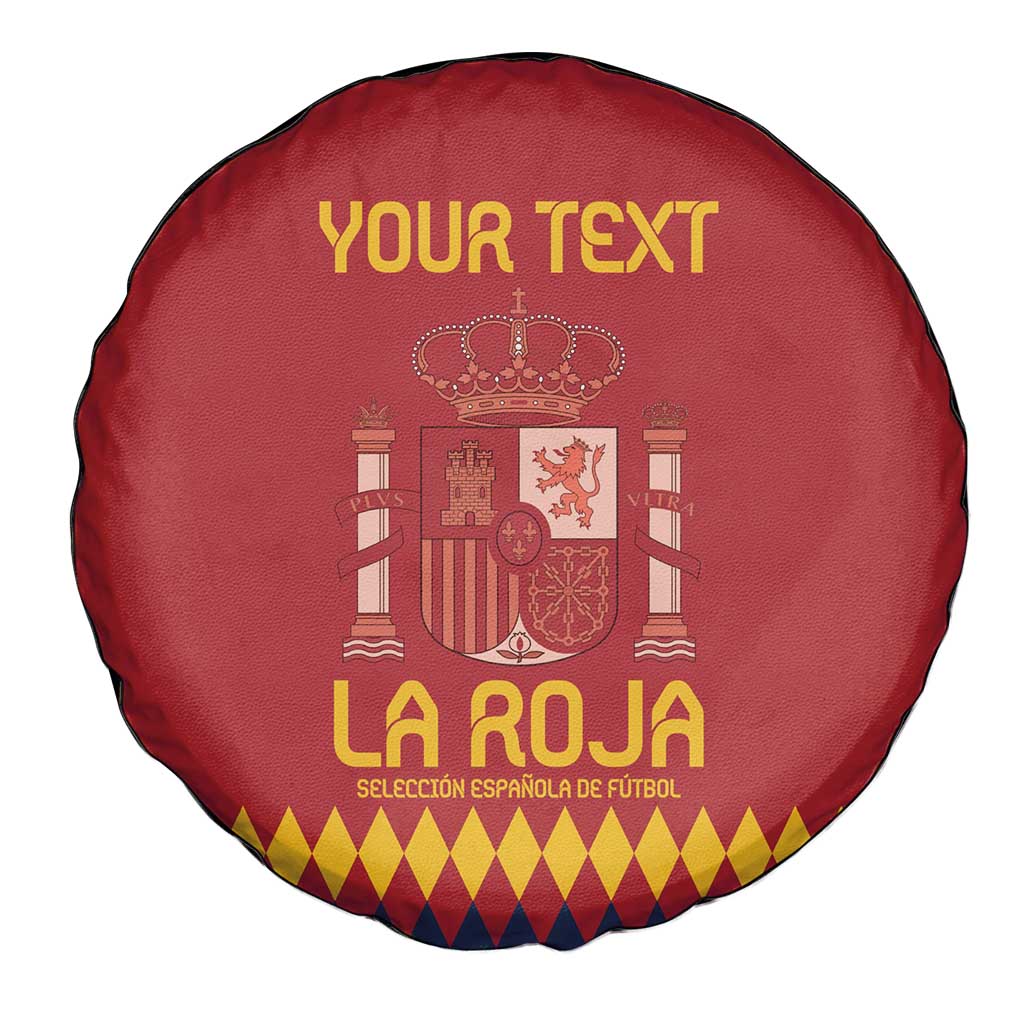 Custom Spain Football Spare Tire Cover Come on La Roja - Wonder Print Shop